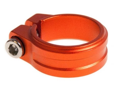 collier de selle orange 31.8mm